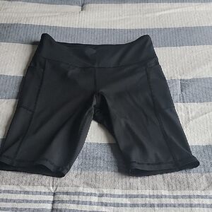ZYIA Black Women'sLight n Tight  Bike Shorts